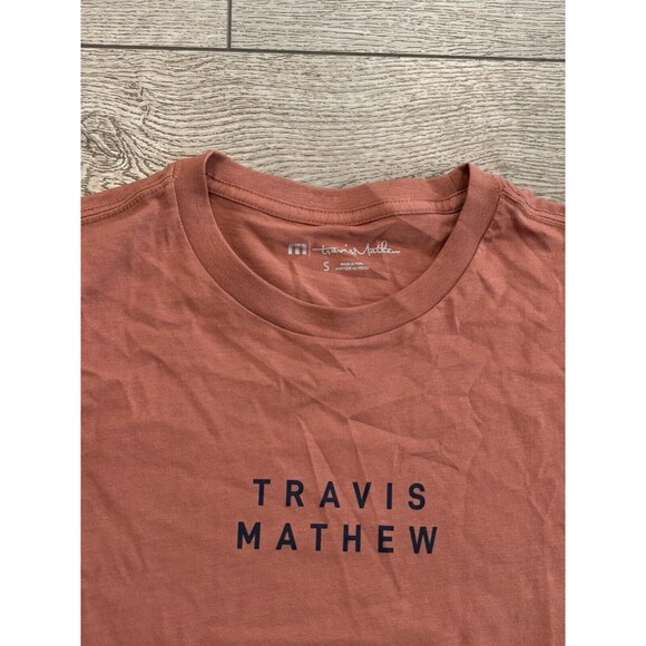 Travis Mathew Smoky Taste Long Sleeve Graphic T-Shirt Mens Small S Golf Casual - Picture 2 of 6